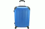 Cestovní  palubní  skořepinový  kufr na čtyřech kolečkách Arteddy (XS) 30l  -  modrá
