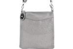 Dámská kožená kabelka crossbody Arteddy - taupe