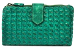 Dámská kožená peněženka Arteddy - zelená