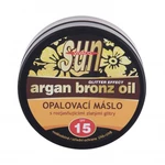 Vivaco Sun Argan Bronz Oil Glitter Effect SPF15 200 ml opaľovací prípravok na telo unisex