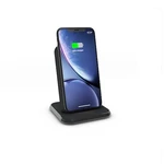 ZENS Stand Aluminium Wireless Charger Black