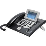 Auerswald COMfortel 2600 systémový telefón, ISDN záznamník, konektor na slúchadlá dotykový displej čierna, strieborná
