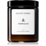 Ambientair The Olphactory Cedar & Oud vonná svíčka (brown) & 135 g