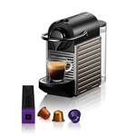 Espresso Krups Nespresso Pixie Titan XN304T10 kávovar na kapsuly • dotykové rozhranie • 2 programy • príkon 1 260 W • tlak 19 barov • automatické prep