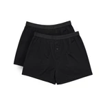Organic Basics Trenírky Organic Basics TENCEL™ Lite Boxer Shorts - čierne (2 ks) - S