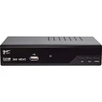 Set-top box GoSat GS220T2 čierny set-top box • príjem DVB-T2 • podpora HEVC kodeku (H.265) • podpora až Full HD rozlíšenia • podpora súčasného/ďalšieh