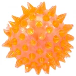 Hračka Dog Fantasy míček pískací oranžová 5cm