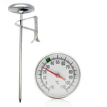 KT Food Thermometer Stainless Steel Measuring Safety for Coffee Milk