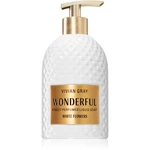 Vivian Gray Wonderful White Flowers luxusné tekuté mydlo na ruky 500 ml