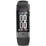 Fitness náramok Carneo H-Life Platinum (8588006962857) čierny fitness náramok • meranie tepovej frekvencie, krvného tlaku a EKG • monitoring aktivity 