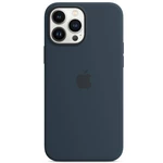 Kryt na mobil Apple Silicone Case s MagSafe pre iPhone 13 Pro – hlbokomorsko modrý (MM2J3ZM/A) Silikonový kryt s MagSafe na iPhone 13 Pro – hlubokomoř