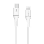 Kábel FIXED USB-C/Lightning, PD, MFI, 18W, 2m (FIXD-CL2M-WH) biely kábel • USB-C, Lightning • dĺžka 2 m • výkon 18 W • podpora prenosov dát • certifik