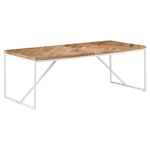 Dining Table 78.7"x35.4"x29.9" Solid Acacia and Mango Wood