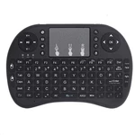 i8 2.4G Mini Wireless Keyboard Lithium Rechargeable Battery Keyboard Air Mouse Touchpad for Android TV Box PC Laptop