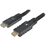 LogiLink HDMI prepojovací kábel #####HDMI-A Stecker, #####HDMI-A Stecker 10.00 m čierna CHA0010 pozlátené kontakty #####