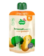 Dojčenská výživa brokolica, zemiaky - kapsička 90 g BIO   OVKO