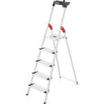 Hailo L80 ComfortLine 8040-507 hliník rebrík vr. odkladacieho miesta na náradie Max.prac. výška: 2.8 m strieborná, čiern