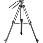 Walimex Pro EI-717 trojnohý statív 1/4", 3/8" Min./max.výška=64 - 133 cm čierna vr. púzdra