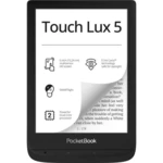 Čítačka kníh Pocket Book 628 Touch Lux 5 (PB628-P-WW) čierna čítačka kníh • 6 "uhlopriečka • E-ink dotykový displej • interná pamäť 8 GB • microSD slo
