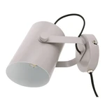 Sivá nástenná lampa Leitmotiv Snazzy