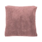 Ružový dekoratívny vankúš Tiseco Home Studio Ribbed, 40 x 40 cm