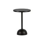 Tmavohnedý odkladací stolík BePureHome Tack, ø 40 cm