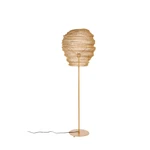 Stojacia lampa v zlatej farbe White Label Lena
