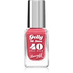 Barry M Gelly Hi Shine "40" 1982 - 2022 lak na nehty odstín Red Velvet 10 ml