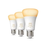 LED žárovka E27 Philips Hue 3ks 6W (60W) White Ambiance (2200-6500K) stmívatelná