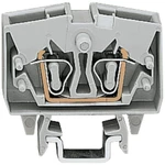 WAGO 264-701 priechodná svorka 6 mm pružinová svorka Osadenie: L sivá 1 ks