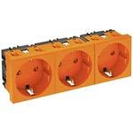 OBO Bettermann 6120044 prístrojová vložka zásuvka (š x v x h) 135 x 45 x 42 mm 1 ks oranžová