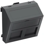 OBO Bettermann 6119252 kryt nosič dátové techniky (š x v x h) 45 x 45 x 26 mm 1 ks sivá