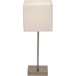 Brilliant Aglae 94873/05 stolná lampa LED  E14 40 W  biela, chróm (satinovaný)