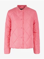 Pink Quilted Jacket Pieces Bee - Women