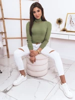 Women's sweater OSLO olive Dstreet