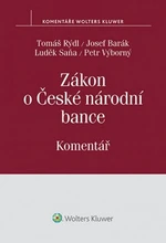 Zákon o České národní bance - Tomáš Rýdl, Josef Barák, Luděk Saňa