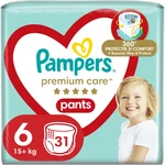 Pampers Premium Care Pants Size 6 jednorazové plienkové nohavičky 15+ kg 31 ks Pampers Premium Care Pants Size 6 jednorazové plienkové nohavičky 15+ kg 31 ks
