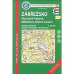 KČT 52 Zábřežsko - Moravská Třebová, Mohelnice, Uničov, Litovel 1:50 000