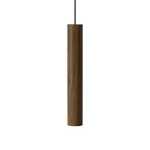 Závěsné světlo Chimes dark oak Ø 3 cm x 22 cm - UMAGE