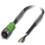 Připojovací kabel pro senzory - aktory Phoenix Contact SAC-4P- 3,0-PVC/M12FS 1404407 3.00 m, 1 ks