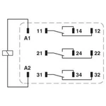 2903703 Relé Phoenix Contact REL-PR3- 24AC/3X21