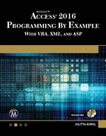 Microsoft Access 2016 Programming By Example