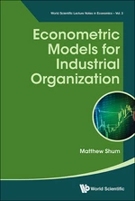 Econometric Models For Industrial Organization
