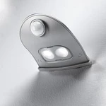 Venkovní nástěnné LED osvětlení s PIR detektorem LEDVANCE Door LED Down L 4058075267824, 0.95 W, N/A, stříbrná