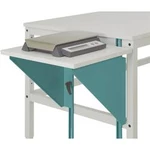 Manuflex AU0006.5021 Výškově nastavitelná stolní řešení pro pracovní stoly a pracovní stoly, Š x T 500 x 1000 mm