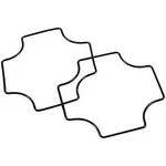 Těsnění Hammond Electronics 1557BGASKET, silikon, černá, 1 ks