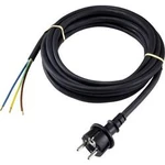 Síťový kabel s napájecí zásuvkou Basetech XR-1638087, 4.50 m, černá