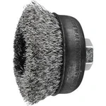 KŮŇ na hrnkový kartáč, nezopovaný, 0,3 x 25 mm, tloušťka drátu 75 mm Se závitem M14 PFERD POS TBU 75/M14 INOX 0,30, 43469003, 1 ks