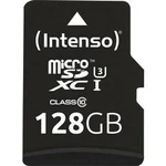 Paměťová karta microSDXC, 128 GB, Intenso Professional, Class 10, UHS-I, vč. SD adaptéru
