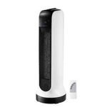 PTC sloupový topný ventilátor Sygonix PTC LED Tower Oszilier SY-4537100, 15 m², 1000 W, 1800 W, bílá